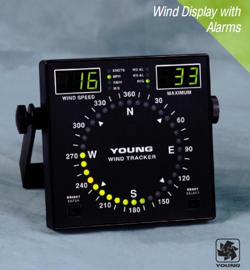 RM Young06201/06201H風跟蹤儀顯示器(圖1)