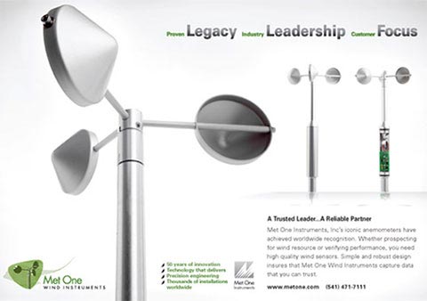 美國METONE 010C風速傳感器 風速儀(圖1)