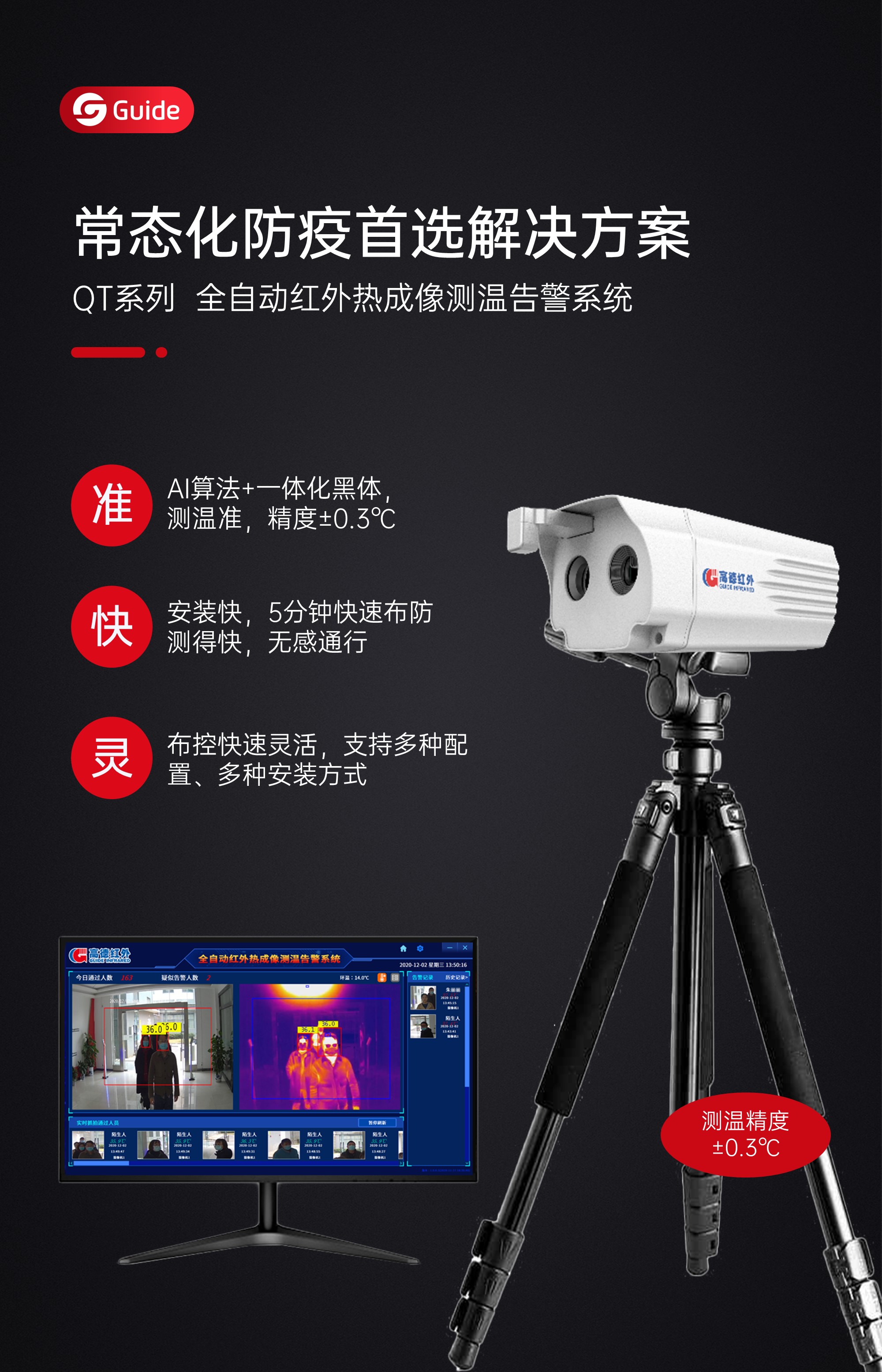 高德QT系列全自動紅外熱成像測溫告警系統(tǒng)(圖5)