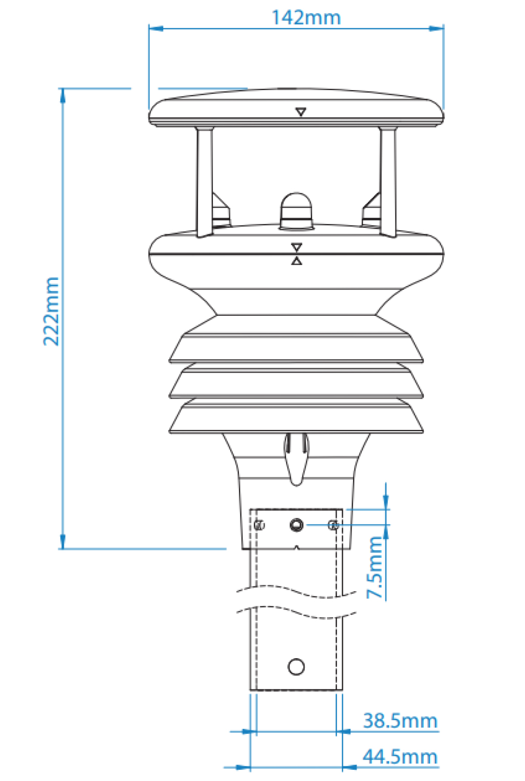 Gill GMX560緊湊型氣象站(圖2)