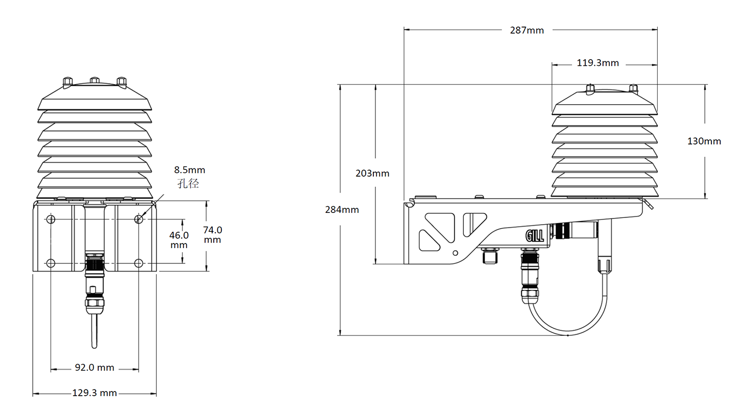 Gill MetConnect THP專業(yè)氣象站(圖3)