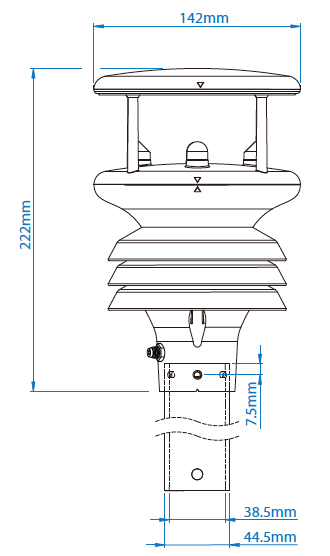 Gill GMX550緊湊型氣象站(圖2)