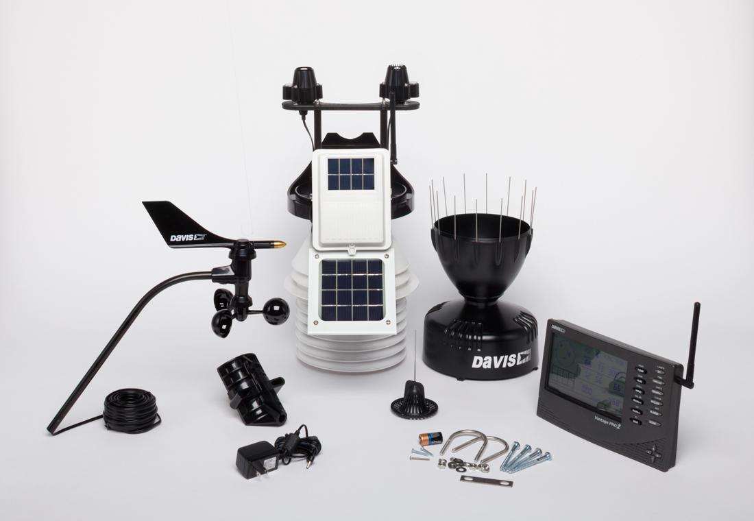 Davis 6163無(wú)線加強(qiáng)氣象站(圖1)