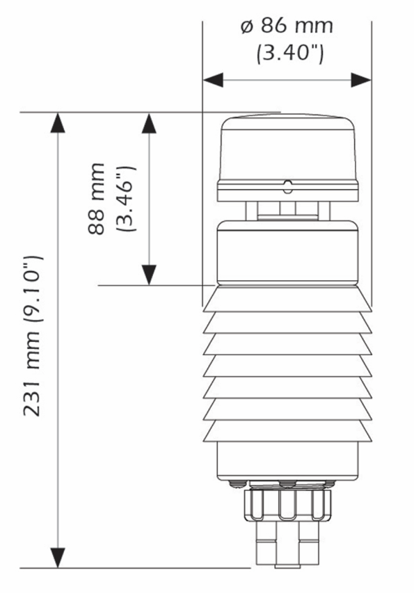 AirMar 110WXS超聲波氣象儀(圖2)