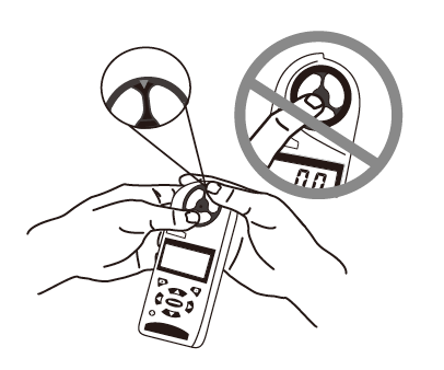 Kestrel風(fēng)速儀替換葉輪(圖1)