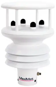 MaxiMet GMX500 氣象站提供準(zhǔn)確性和可靠性，且功耗需求低(圖2)