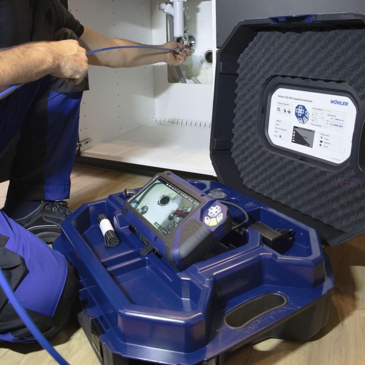 德國WOHLER 工業(yè)管道鏡視頻內(nèi)窺鏡VIS500(圖2)